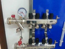 开云·体育铜制分集水器 水地暖系统配套